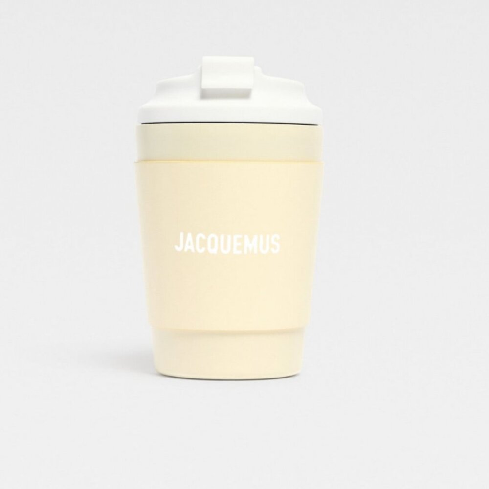 SOLD OUT JACQUEMUS TRAVEL MUG - YELLOW